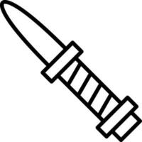 diseño de icono de vector de cuchillo