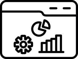 Statistics Vector Icon Design