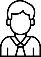 Manager Vector Icon Design