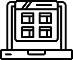 Website Vector Icon Design