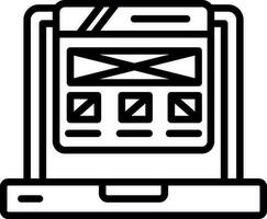 Mockup Design Vector Icon Design