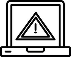 Warning Vector Icon Design