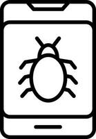 Bug Vector Icon Design