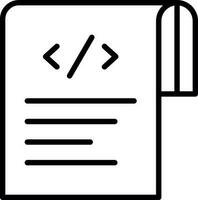 Coding Vector Icon Design