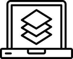 Layer Vector Icon Design