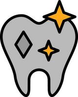 Clean Tooth Vector Icon Design