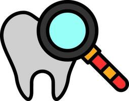 Dental Checkup Vector Icon Design