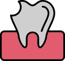 Cavity Vector Icon Design