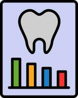 Dental Record Vector Icon Design