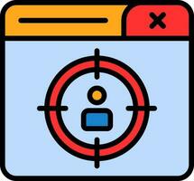Targeting Vector Icon Design