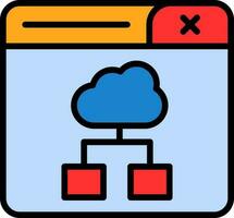 Cloud Computing Vector Icon Design