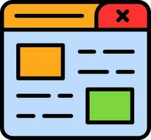 Web Site Vector Icon Design