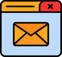 Contact Mail Vector Icon Design