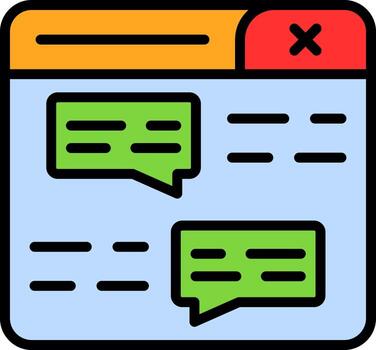 Messaging Vector Icon Design