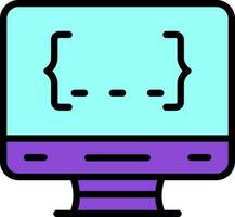 Programming Vector Icon Design