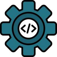 Coding Vector Icon Design
