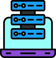 Database Vector Icon Design