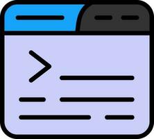 Terminal Vector Icon Design