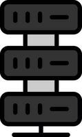 Server Vector Icon Design