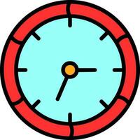 Clock Time Vector Icon Design