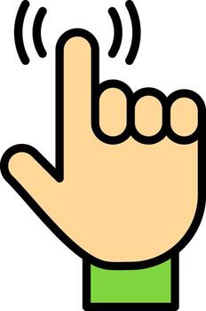 Double Click Vector Icon Design