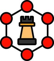 Business Strategy Vector Icon Design