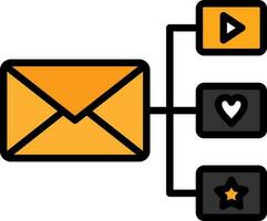 Email Marketing Vector Icon Design