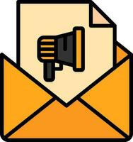 Email Marketing Vector Icon Design