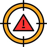 Risk Vector Icon Design