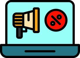 Discount Vector Icon Design