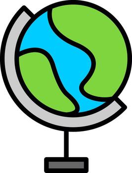 Globe Vector Icon Design