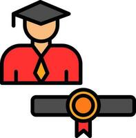 Graduate Vector Icon Design