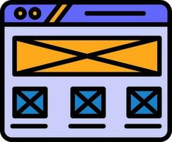 Mockup Design Vector Icon Design