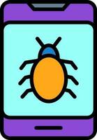 Bug Vector Icon Design