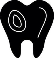 caries vector icono diseño