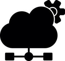 Cloud Computing Vector Icon Design