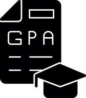 Gpa Vector Icon Design