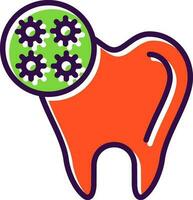 Bacteria Vector Icon Design