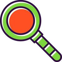 Magnifying Glass Vector Icon Design