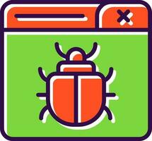 Bug Vector Icon Design