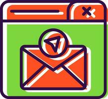 Send Mail Vector Icon Design