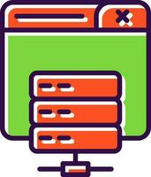 Server Vector Icon Design