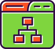 Algorithm Vector Icon Design