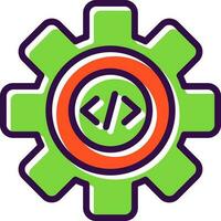 Coding Vector Icon Design