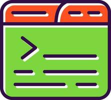 Terminal Vector Icon Design