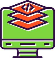 Computer Vector Icon Design