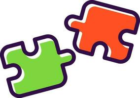 Puzzle Vector Icon Design