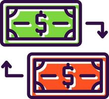 Money Exchange Vector Icon Design