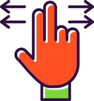 Swipe Vector Icon Design