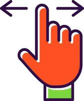 Swipe Vector Icon Design